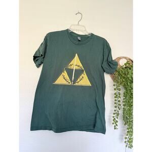 Geekly Hallows T-shirt Size L American Apparel Zelda HP LOTR